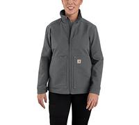 Carhartt Women's Super Dux Relaxed Fit Lightweight Softshell Jacket, Gravel, XX-Large