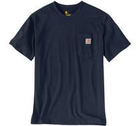 Carhartt Workwear Pocket Camiseta, azul oscuro, Talla XS