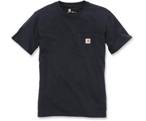 Carhartt Workwear Pocket Camiseta de mujer, negro, Talla XS