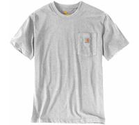 Carhartt Workwear Pocket Camiseta, Gris claro, Talla XS