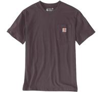Carhartt Workwear Pocket Camiseta, lila, tamaño 2XL para Hombres