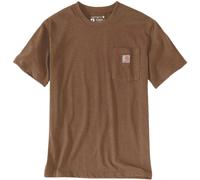 Carhartt Workwear Pocket Camiseta, marrón, tamaño XS para Hombres
