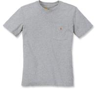 Carhartt Workwear Pocket Camiseta para mujeres, gris, tamaño M