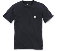 Carhartt Workwear Pocket Camiseta para mujeres, negro, tamaño L