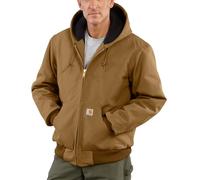 CarharttMenLoose Fit Firm Duck Insulated Flannel-Lined Active JacketBrown2X-Large