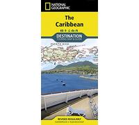 National Geographic – Caribe: Mapa de destinos – Inglés