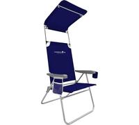 CARIBBEAN JOE Silla con Dosel, poliéster de Aluminio, Color Azul Marino