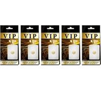 Caribi VIP 750 - Ambientadores para coche (5 unidades, duradero, para colgar en el coche, casa y oficina)