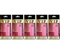 Caribi VIP-987 - Ambientador para coche, 5 unidades, duradero, para coche, hogar y oficina, fragancia inspirada en diseño premium