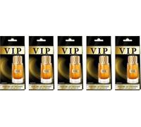 Caribi VIP-996 - Ambientador para coche, 5 unidades, duradero, para coche, hogar y oficina, fragancia inspirada en diseño premium