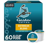 Caribou Coffee Daybreak Blend Keurig K-Cup Pod - Café tostado ligero (6 unidades, 60 unidades)