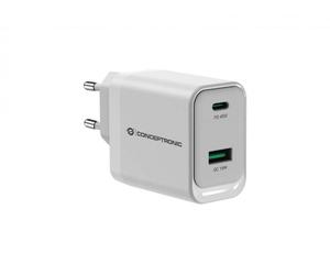 CARICABATTERIE 45W - PORTA USB-A/C FAST CHARGE (ALTHEA20W45)