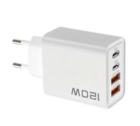 Caricabatterie A Per Telefono | Adattatore Da Muro 120W 5V2A 4 Porte - Blocco Caricatore di Potenza,Per L'Uso Con Tablet E Fotocamere In Casa Viaggio Vacanza Hotel College E Dormitorio