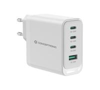 Caricatore pd usb 4-porte 100w gan, 3x usb-c, 1x usb-a, qc 3.0, pps, p