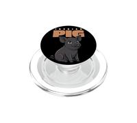 Caricatura Cerdo Ibérico Granja Amante De Animales Lindos PopSockets PopGrip para MagSafe