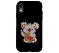 Caricatura De Pasta Koala Carcasa para iPhone XR