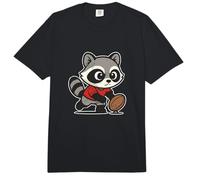 Caricatura De Preparación De Patada De Mapache De Rugby Comfort Colors Adult Heavyweight T-Shirt