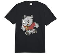 Caricatura de Rugby Rhino Carga Comfort Colors Adult Heavyweight T-Shirt