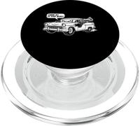 Caricatura Genial con diseño de 55 Muscle Car con el diseño de «Dame Todo tu Dinero» PopSockets PopGrip para MagSafe