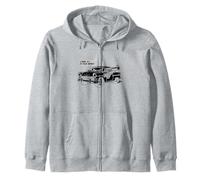 Caricatura Genial con diseño de 55 Muscle Car con el diseño de «Dame Todo tu Dinero» Sudadera con Capucha