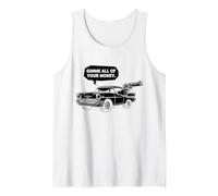 Caricatura Genial con diseño de 57 Muscle Car, Dame Todo tu Dinero Camiseta sin Mangas
