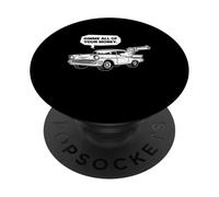 Caricatura Genial con diseño de 57 Muscle Car, Dame Todo tu Dinero PopSockets PopGrip Adhesivo