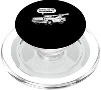 Caricatura Genial con diseño de 57 Muscle Car, Dame Todo tu Dinero PopSockets PopGrip para MagSafe
