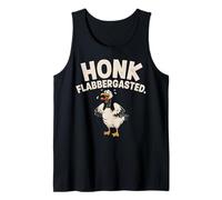 Caricatura Meme De Ganso Flabbergasted Honk Camiseta sin Mangas
