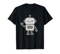 Caricatura Robot amigable con Kawaii Camiseta
