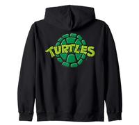 Caricatura Vintage de los 80 con el Logotipo de TMNT Turtle Power Heroes Half Shell Sudadera con Capucha