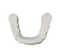 Carillas de dientes de resina cómodas dentaduras cubierta de dientes extraíble reutilizable cubierta superior