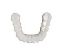 Carillas de dientes de resina cómodas dentaduras cubierta de dientes extraíble reutilizable cubierta inferior