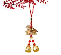 Carillon Da Esterno - 23 Cm Decorazione In Metallo A Forma Di Cavallo | Campana A Di BUON Auspicio per La Festa Primavera | per Giardino Cortile Casa Portico Interni Feste Auto