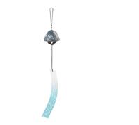 Carillón de Viento Azul, carillón Roca Hierro Fundido del Sur, Hermoso Encanto for el hogar, Colgante jardín, Adornos Decorativos, carillones Metal para DecoracióN
