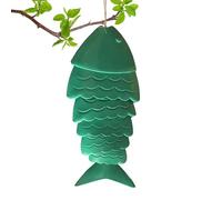Carillón de Viento de Peces, carillón de Viento de Metal Koi para jardín, para el hogar, jardín Koi de Metal para del hogar