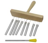 Carillón De Viento De Percusión - Instrumento De Carillón De Mesa Con Mazo, Barra Musical Compacta | Herramienta De Música En El Aula Para La Educación De Los Niños, Accesorio De Práctica De Terapia D