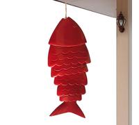 Carillón de viento Koi de color Koi Peces de Viento - Creativo Metal Koi Carillón de Viento de Jardín Decoración del Hogar - Carillón de viento creativo de metal Koi para jardín, casa, patio, exterior