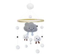 Carillón de viento para bebé, 1 pieza Nube, accesorios para cuna, productos para bebé, juguete para cuna, decoración de pared