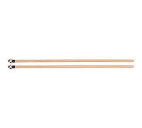 Carillon Mallets with Metal Head and Maple Wooden Handle, Silver Percussion Mallets for Carillon Players, Tremolo Hammer Set for Church Bell Tower, Beginner - Friendly Pair