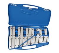 Relaxdays Carillón cromático G5-G7 azul,plata