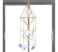 Carillones de viento al aire libre - Decoraciones de interior de colores para campanas de viento, adornos para coger sol en - para el exterior de las habitaciones, la terraza, el patio y el balcón