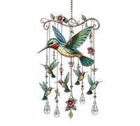 Carillones de viento de pájaro | Decoración,Jardín Campanas de Viento,para propietarios de casa Balcón Patio Trasero Cafetería Cabaña Estudio Restaurante Salón Dormitorio Estudio Hogar