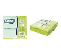 Carind, servilletas 38 x 38 cm, 40 unidades, 1/4, 2 capas, kiwi