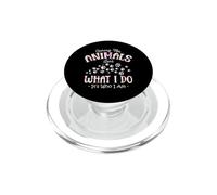 Caring For Animals Isn'T What I Do It's Who I Am PopSockets PopGrip para MagSafe