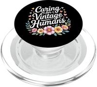 Caring For Vintage Humans Cuidador de Alto Rango - PopSockets PopGrip para MagSafe