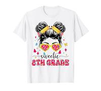 Cariño de octavo grado BUN desordenado primer día de Camiseta