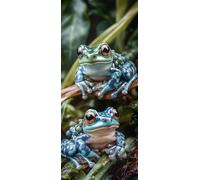 Carino. Dipingere con i Numeri Adulti, Misura XXL 90x270cm,Rana Paint by Numbers Kit Principianti Con 3 Penne, Kit Fai Da Te, Hobby Creativi Adulti Regalo Donna Decorazioni, (Senza Cornice) P0M-287