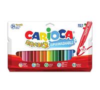 Carioca 42763 - Bravo Unidades 24 rotuladores, Maxi Punta, 6 mm