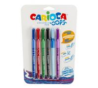 Carioca 43037 bolígrafo de gel medio bolígrafo de gel con tapa multi