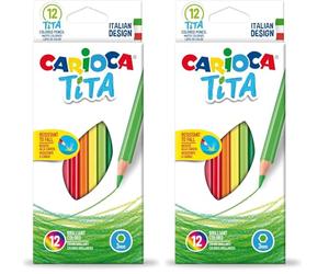 Carioca A52702512 - Pack de 12 lápices (Paquete de 2)